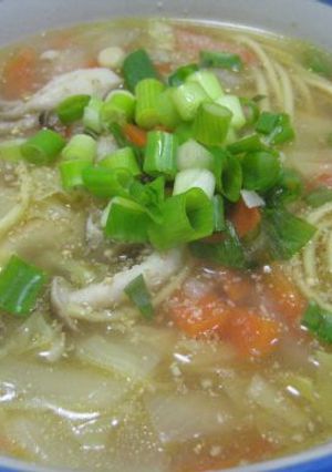 野菜だけで旨み十分 野菜ラーメン-レシピのメイン写真