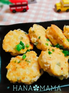 豆腐と鶏胸ひき肉♡大葉入つくね-レシピのメイン写真