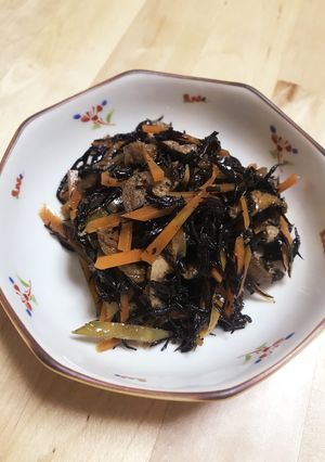 ひじきの煮物（弁当おかずに作り置き）-レシピのメイン写真