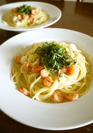 簡単☆シーフードクリームソースパスタ♪-レシピのメイン写真