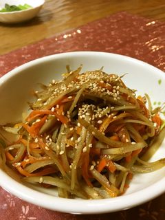 バターきんぴら♪-レシピのメイン写真