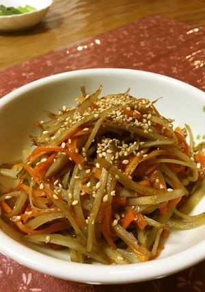 バターきんぴら♪-レシピのメイン写真