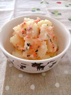 ⭐じゃが芋バターwithたらこふりかけ⭐-レシピのメイン写真