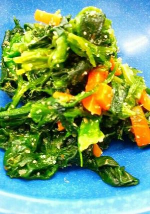 ほうれん草の胡麻和え-レシピのメイン写真