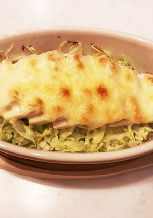 サラダチキンとチーズとキャベツ-レシピのメイン写真