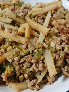 ふきのとうと筍のオイスターソース炒め-レシピのメイン写真