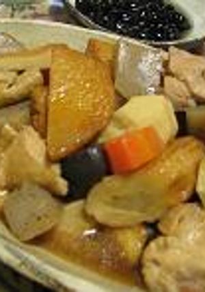 お袋の味～♪　鶏と練り製品の煮物-レシピのメイン写真