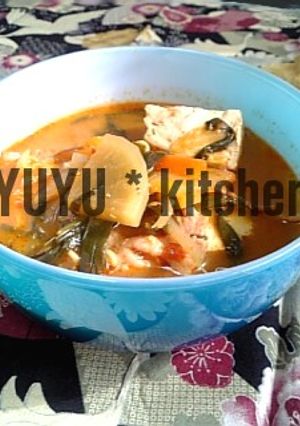 お店の味!!豆腐チゲ-レシピのメイン写真