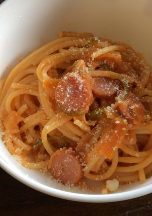 まろやかチーズナポリタン-レシピのメイン写真