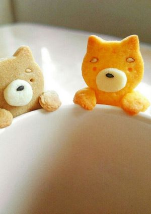 柴犬のふちクッキー-レシピのメイン写真