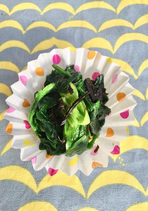 弁当に詰めるだけ☆冷凍ほうれん草塩昆布-レシピのメイン写真