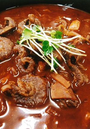 牛すじ肉の味噌煮込み-レシピのメイン写真