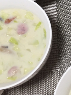 キャベツのミルクスープ-レシピのメイン写真