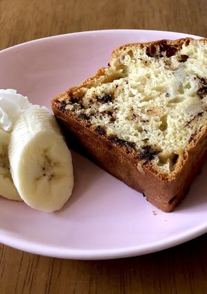 HMで簡単チョコバナナパウンドケーキ-レシピのメイン写真