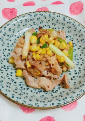 豚肉ときのこのみそクリームチーズ炒め-レシピのメイン写真