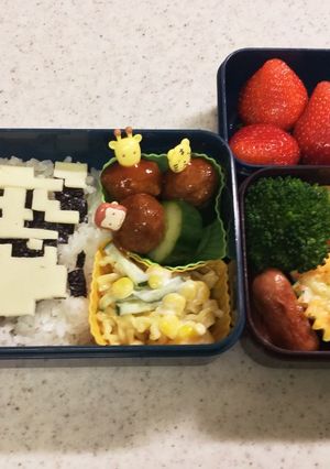 スーパーマリオキャラ弁当 4-レシピのメイン写真