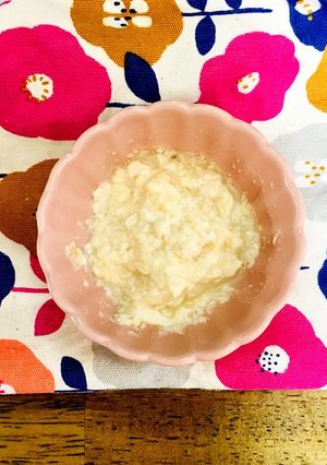 簡単離乳食！ひき肉ふわふわ豆腐(9ヶ月)-レシピのメイン写真