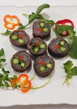パーティーやおもてなしに☆野菜の牛肉巻き-レシピのメイン写真