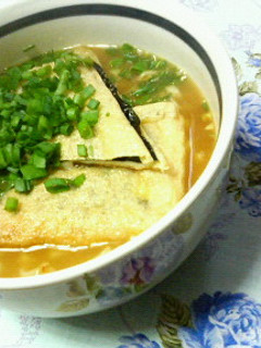 ✿艶うどん❀カレー版✿キツネうどん♪♪-レシピのメイン写真
