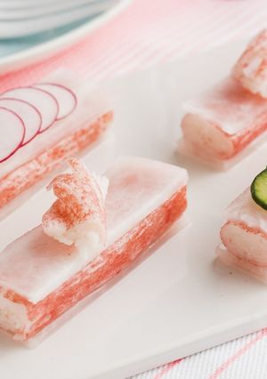 オホーツクと大根のピンチョス-レシピのメイン写真