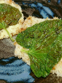 ツンと広がる♥葉わさびの焼き飯-レシピのメイン写真
