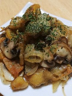 鶏皮のクミン炒め≦ФωФ≧-レシピのメイン写真