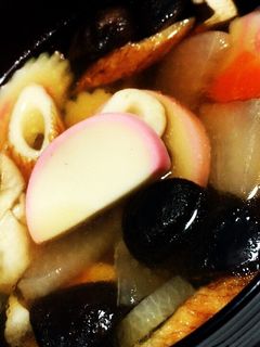 具だくさんのお雑煮-レシピのメイン写真