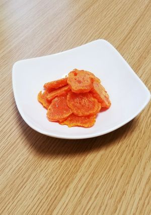 手づかみ離乳食♪人参と白だしのお焼き-レシピのメイン写真
