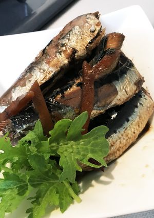 50度洗いとフライパンで♪鰯の甘辛生姜煮-レシピのメイン写真
