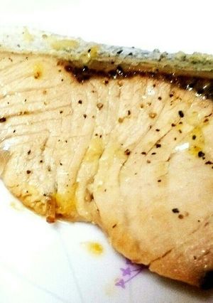身がふっくら☆ブリの塩にんにく焼き♥簡単-レシピのメイン写真