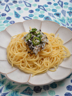 しらすと塩こぶのパスタ-レシピのメイン写真