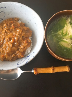 【ランチにぴったり】キーマカレー-レシピのメイン写真