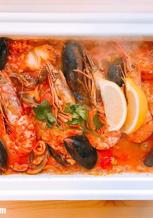 コストコのスープで簡単！海鮮リゾット-レシピのメイン写真