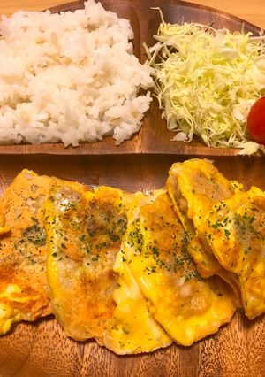 一人暮らしでも簡単！豚肉チーズピカタ！-レシピのメイン写真