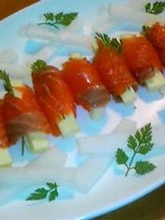 サーモンのおつまみ-レシピのメイン写真