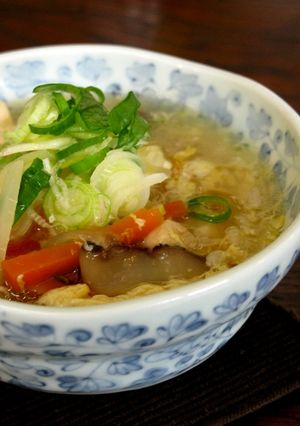 冷やご飯消費に♫親子雑炊-レシピのメイン写真