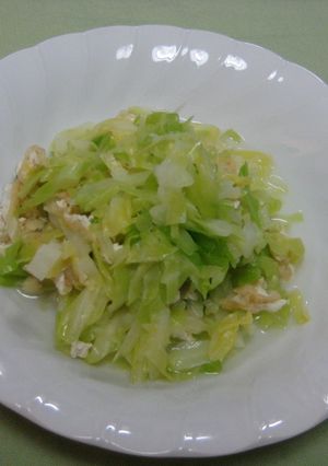 ぱぱっと簡単☆キャベツのさっと煮-レシピのメイン写真