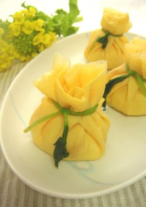 柚子の香り✿茶巾ずし-レシピのメイン写真