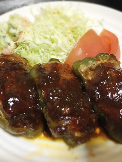 ピーマンの肉詰め-レシピのメイン写真