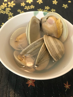 調味料は白だしだけ!ホンビノスのお吸い物-レシピのメイン写真
