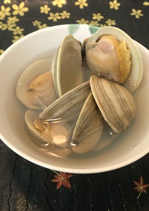 調味料は白だしだけ！ホンビノスのお吸い物-レシピのメイン写真