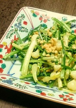ノビルのピーナツ味噌あえ-レシピのメイン写真