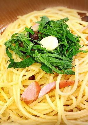 ヒガシマル牡蠣だし醤油の絶品パスタ-レシピのメイン写真