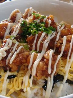 鶏マヨ丼-レシピのメイン写真