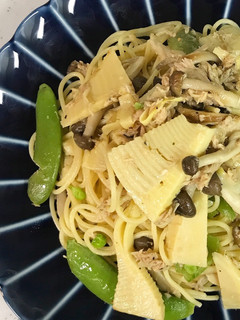 春野菜の和風パスタ-レシピのメイン写真