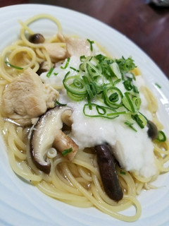 きのこと鶏肉の和風スープパスタ-レシピのメイン写真