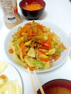 キャベツ野菜炒め-レシピのメイン写真