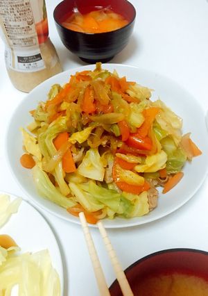 キャベツ野菜炒め-レシピのメイン写真
