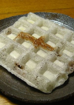 餅ワッフル【つぶあん入り】-レシピのメイン写真