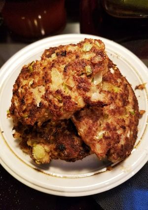 ハンバーガーのパティ-レシピのメイン写真